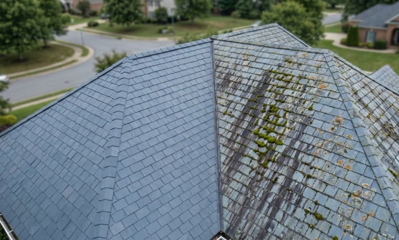 Comment nettoyer sa toiture en ardoise sans l’abîmer