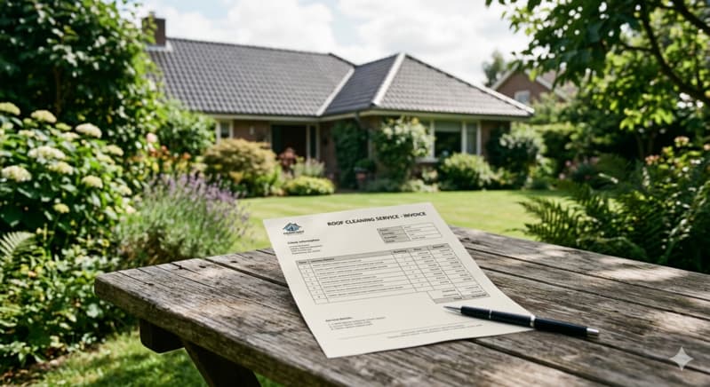 Combien coûte un nettoyage de toiture au m2 ?