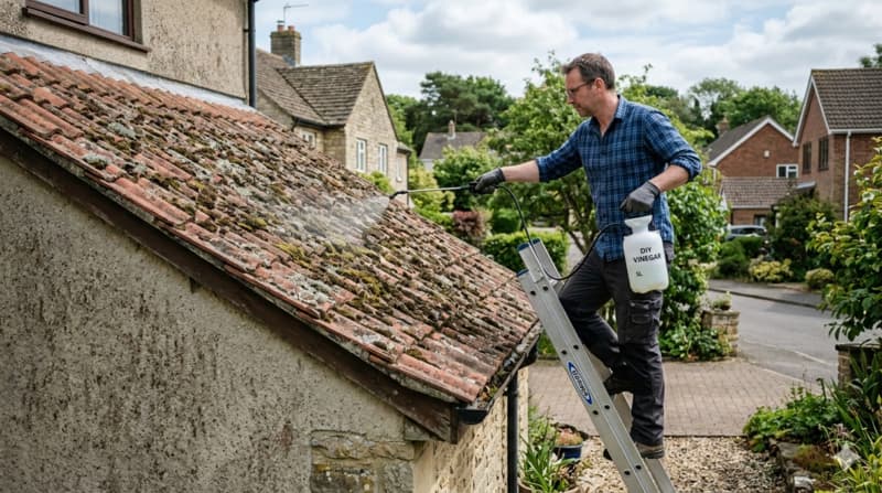 Peut-on nettoyer une toiture avec du vinaigre blanc ?